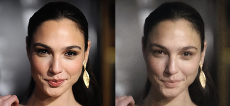 Это приложение полностью убирает макияж с лица. Теперь вы можете посмотреть, как выглядит любой человек без косметики!