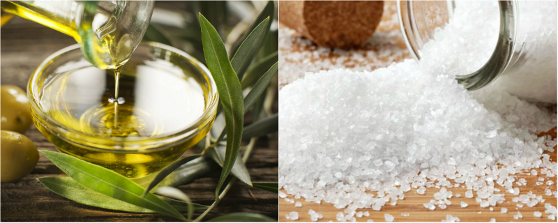 Соль и масло для лечения остеохондроза