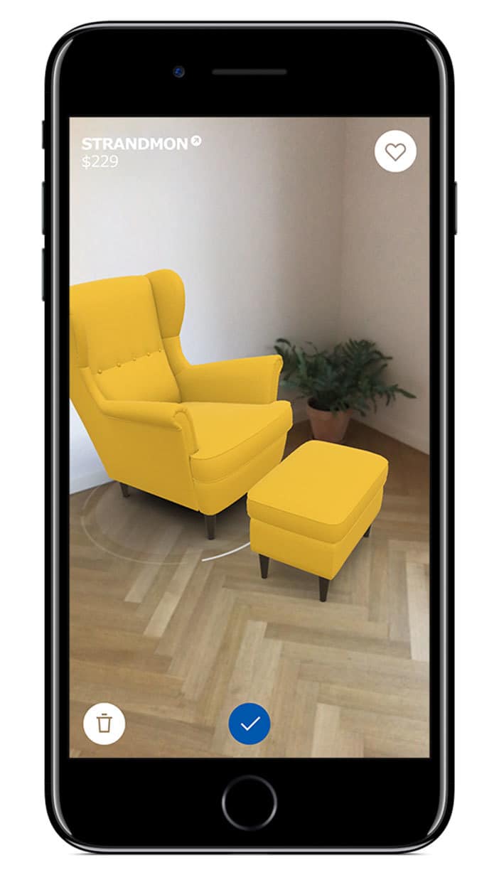 Это новое приложение покажет вам, как будет выглядеть мебель в вашем доме ещё до её покупки!